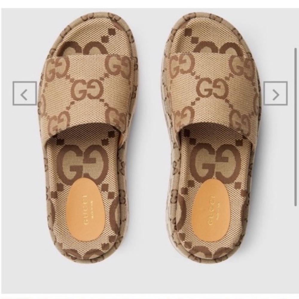 Gucci GG Angelina big Logo slide sandal